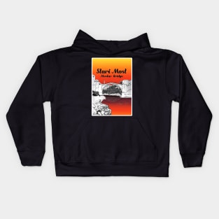 Stari Most Mostar Bridge Kids Hoodie